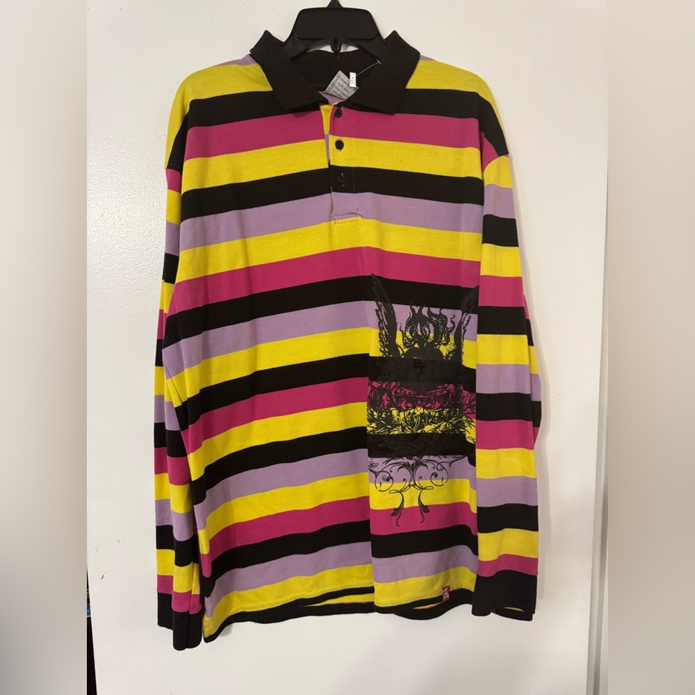 Striped Multicolor Polo Shirt